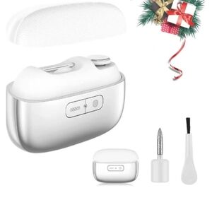 Portable White Electric Nail Drill Kit